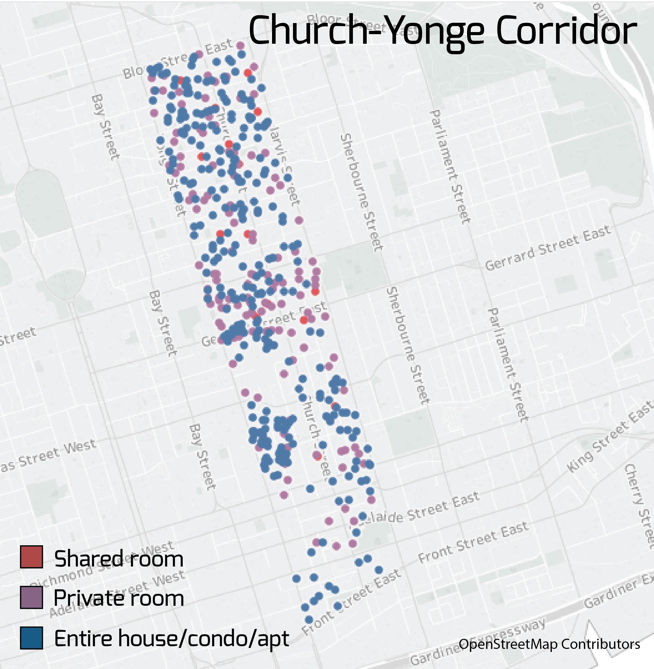 Toronto church-yonge map