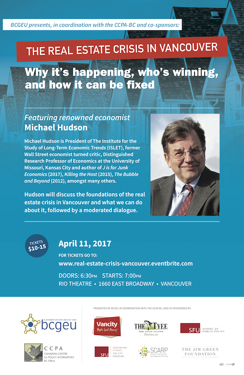 The Real Estate Crisis in Vancouver Canadian Centre for Policy